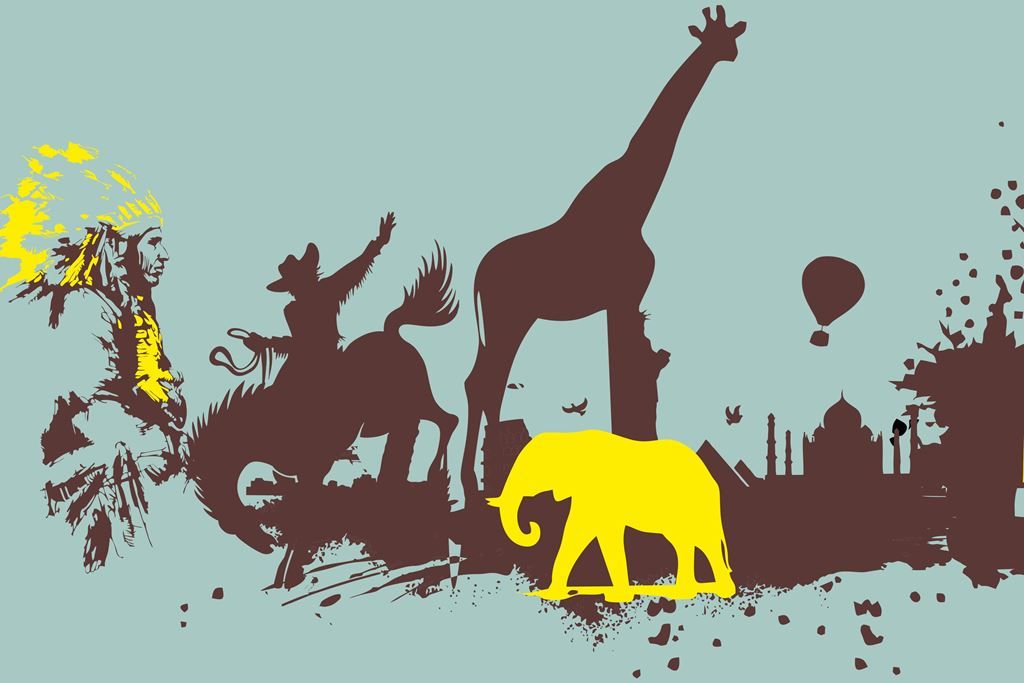 grafika przedstawiająca zwierzęta