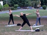 Joga na trawie, ale też w poniedziałki o 18.45