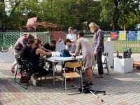 Plenerowa pracownia ceramiki.
