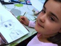 Lena i portret Alfredo