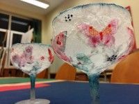 pucharki/ decoupage