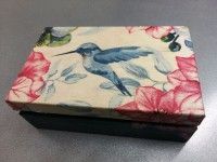 pudełko na drobiazgi/ decoupage