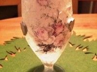 kielich/ decoupage