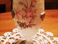 kielich/ decoupage