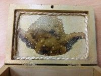 skrzyneczka na drobiazgi/ decoupage na drewnie
