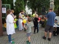 Przygotowania do odsłonięcia muralu