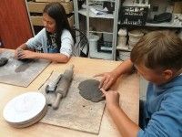 W pracowni ceramicznej