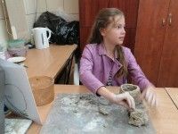 Marta przy pracy