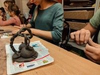 W pracowni ceramicznej