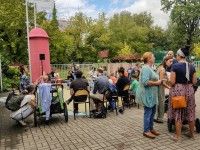 Podwórko Artystów pełne gości