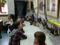 Warsztaty w pracowni graficznej