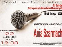 Artystyczne Warsztaty Wokalne z Anną Szarmach