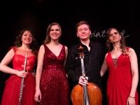 Od lewej: Darya Yeliseyeva, Katarzyna Czekanovska, Eduard Radzwilowicz, Anastasia Bouria
