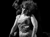 od lewej: Victor Galland (Maurice), Agnieszka Doleżyńska (Emilia)