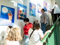 Wernisaż wystawy prac Bożeny Rączki