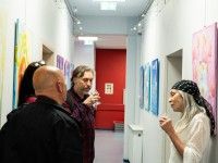 Wernisaż wystawy prac Bożeny Rączki