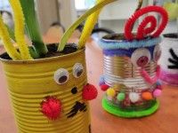 Sadzimy rośliny w recyklingowych doniczkach