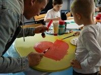 Zajęcia plastyczne z Agatą Strzałką