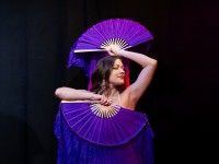 Pokaz tańca orientalnego tancerek Szkoły Al - Mara