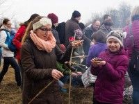 Parada z marzannami | piknik nad Odrą
